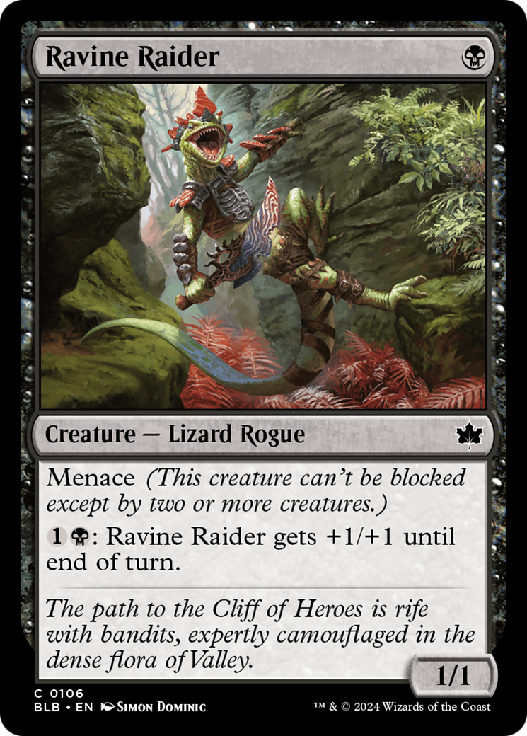 Ravine Raider [Bloomburrow] [Foil]