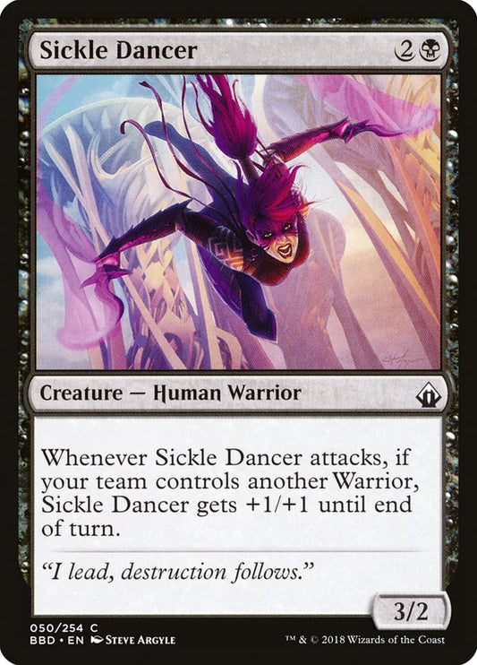 Sickle Dancer [Battlebond] [Foil]