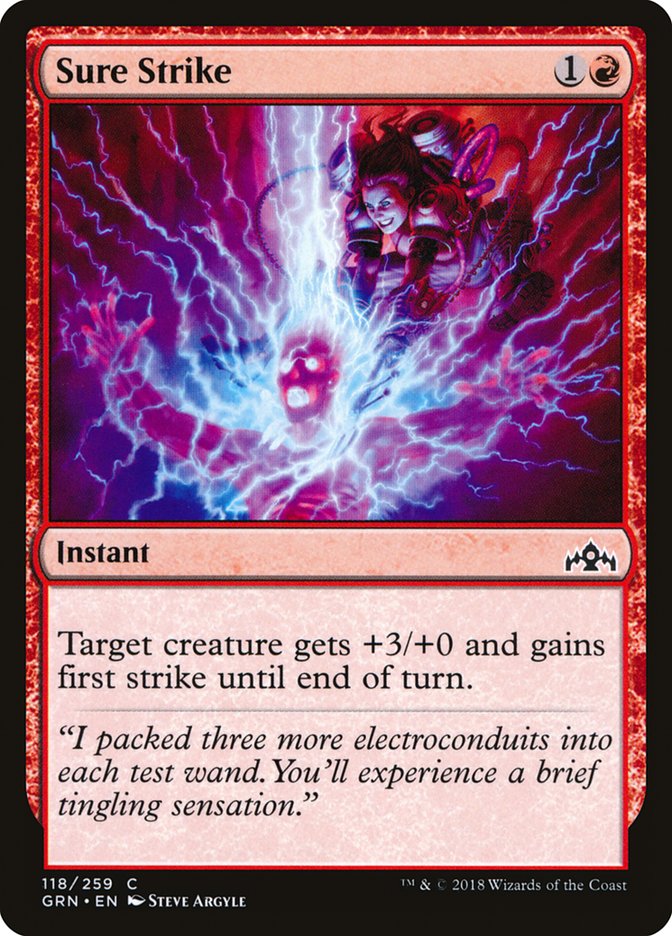 Sure Strike [Guilds of Ravnica] [Foil]