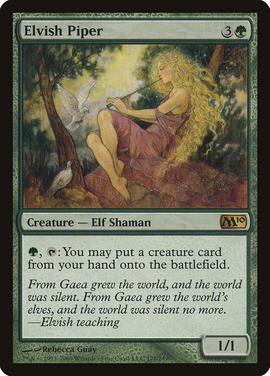 Elvish Piper [Core Set 2010] [Foil]
