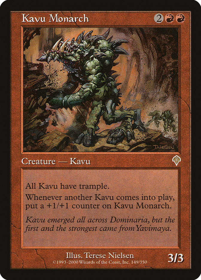 Kavu Monarch [Invasion] [Foil]