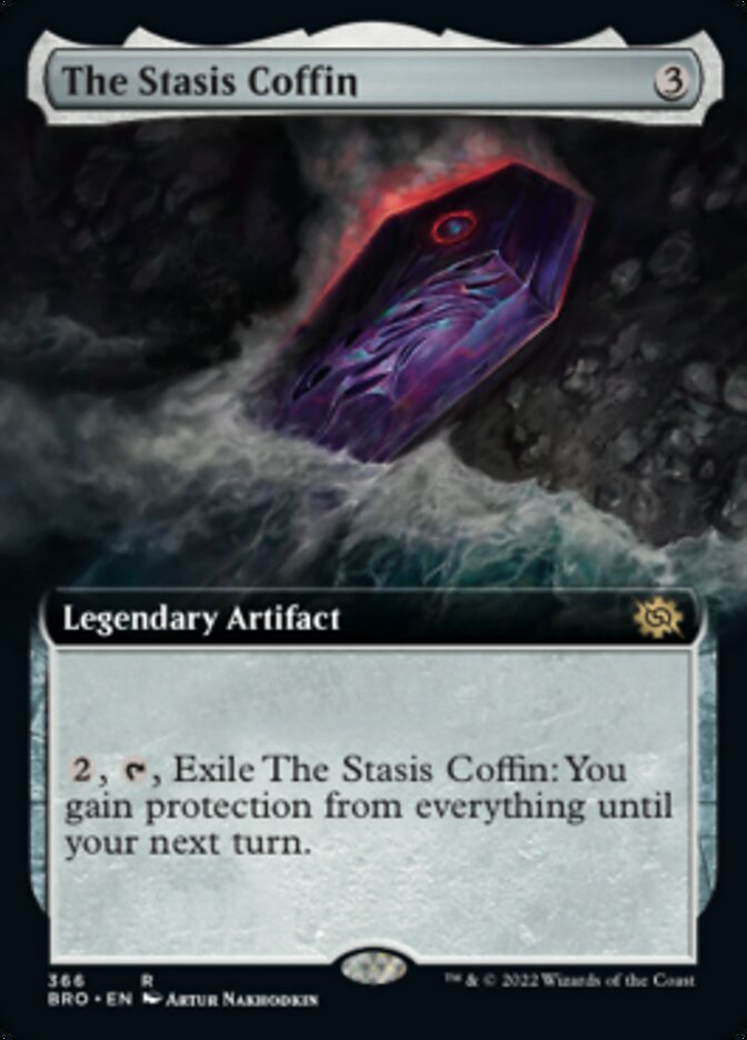 The Stasis Coffin (Extended Art) [The Brothers' War] [Foil]