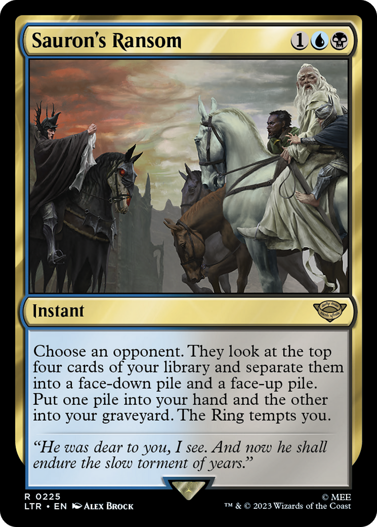Sauron's Ransom [The Lord of the Rings: Tales of Middle-Earth] [Foil]