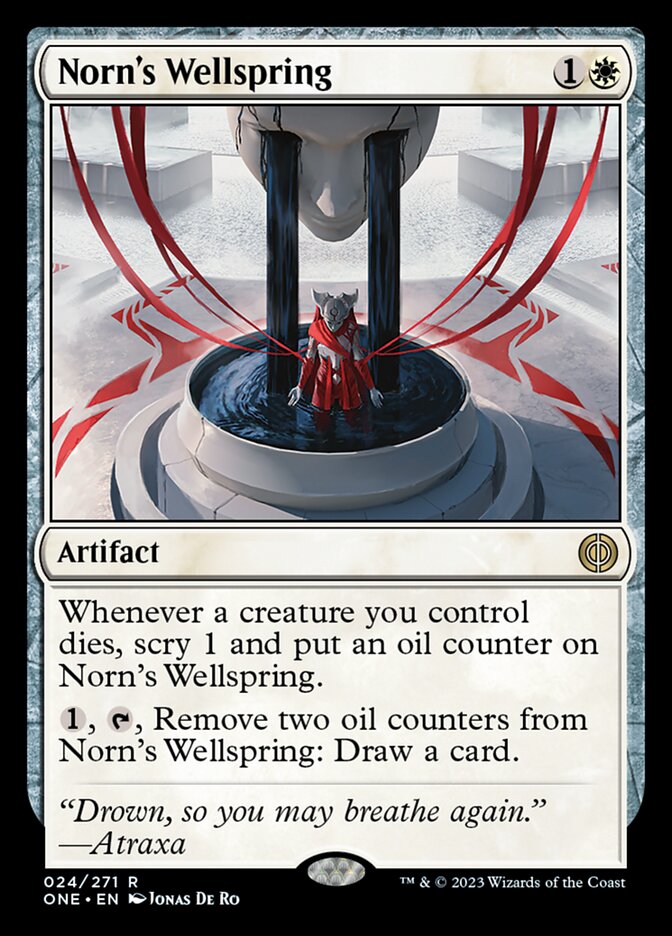 Norn's Wellspring [Phyrexia: All Will Be One] [Foil]