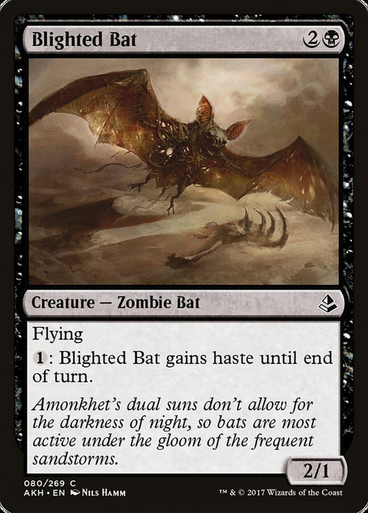 Blighted Bat [Amonkhet] [Foil]