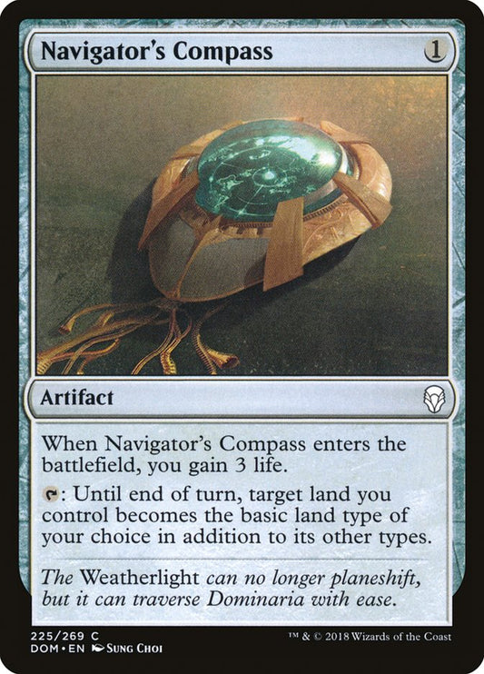 Navigator's Compass [Dominaria] [Foil]