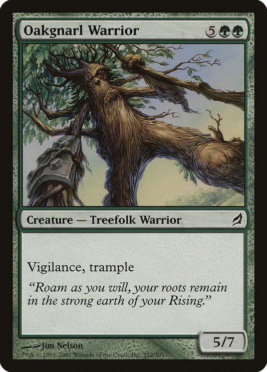 Oakgnarl Warrior [Lorwyn] [Foil]