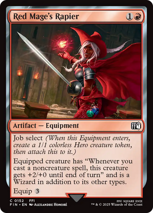 Red Mage's Rapier [FINAL FANTASY] [Foil]
