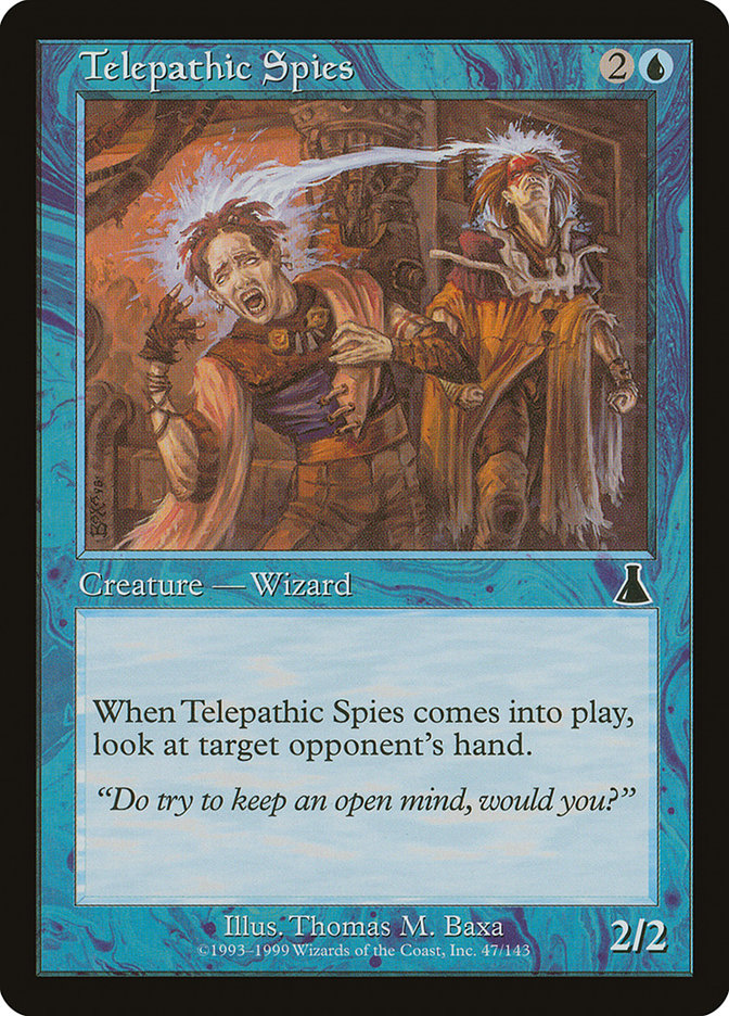 Telepathic Spies [Urza's Destiny] [Foil]