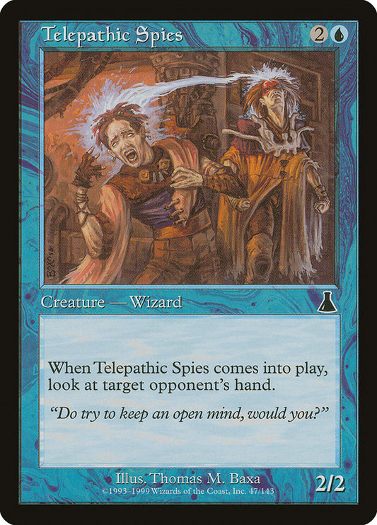 Telepathic Spies [Urza's Destiny] [Foil]