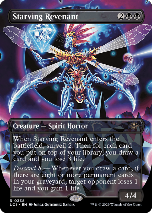 Starving Revenant (Borderless) [The Lost Caverns of Ixalan] [Foil]
