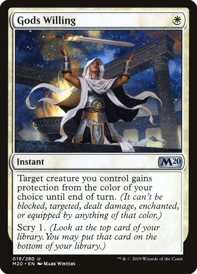 Gods Willing [Core Set 2020] [Foil]