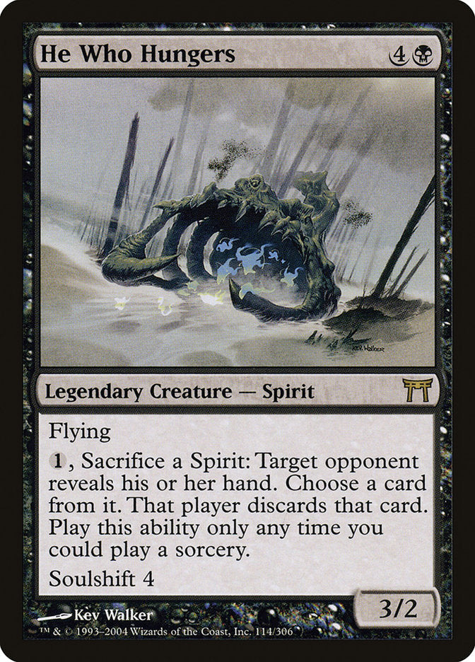 He Who Hungers [Champions of Kamigawa] [Foil]
