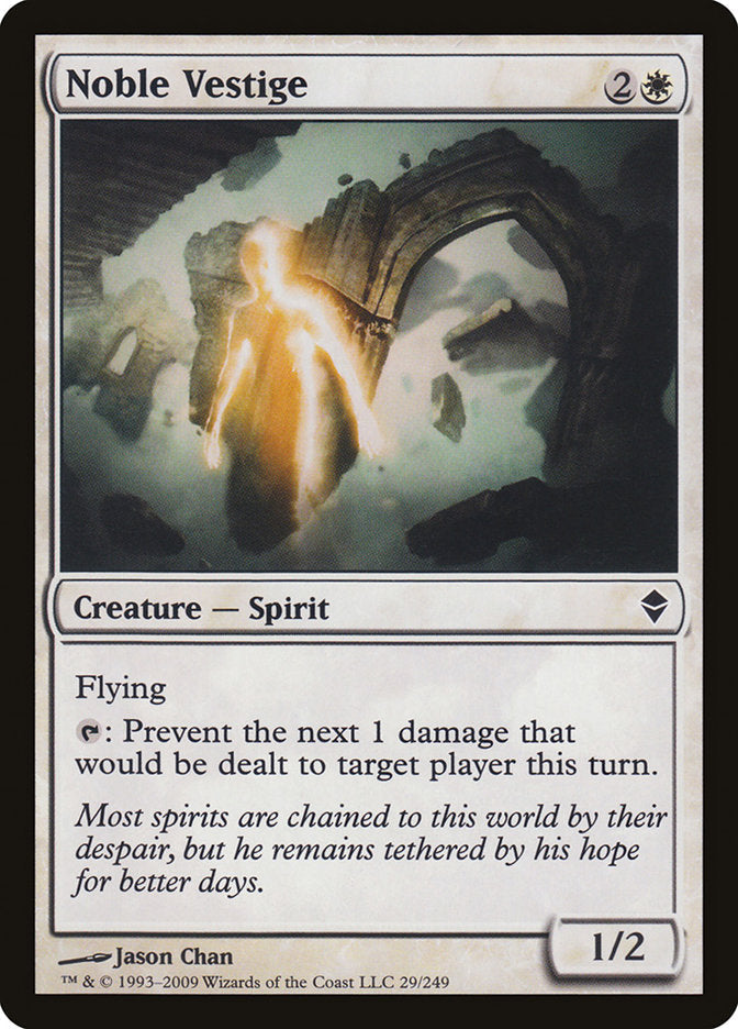 Noble Vestige [Zendikar] [Foil]