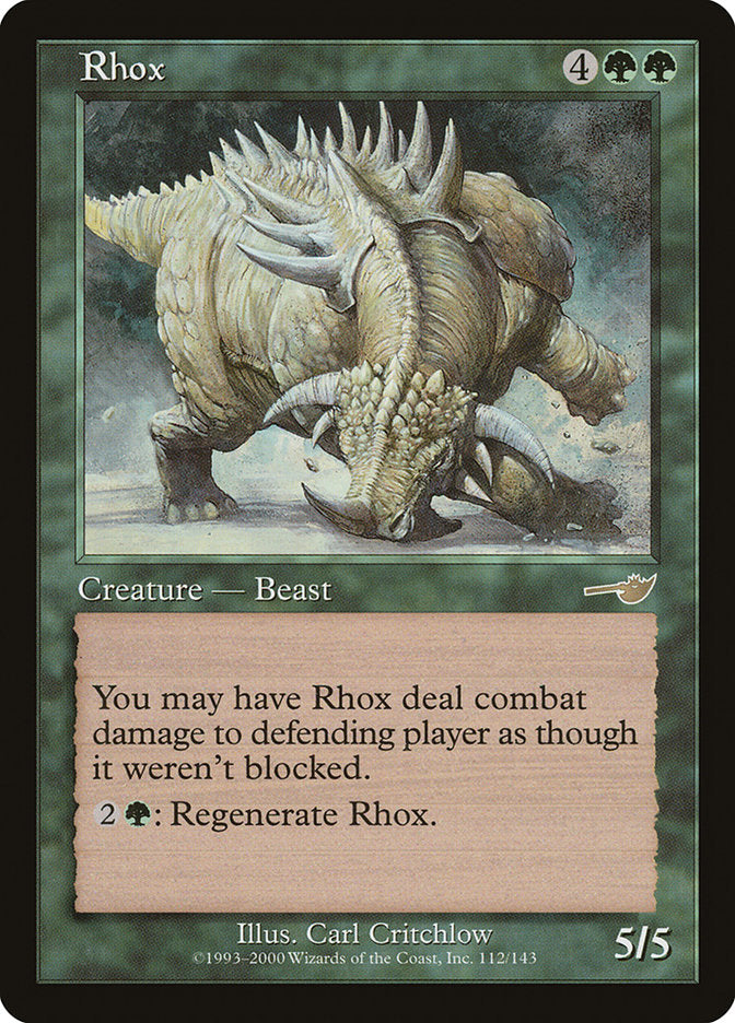 Rhox [Nemesis] [Foil]