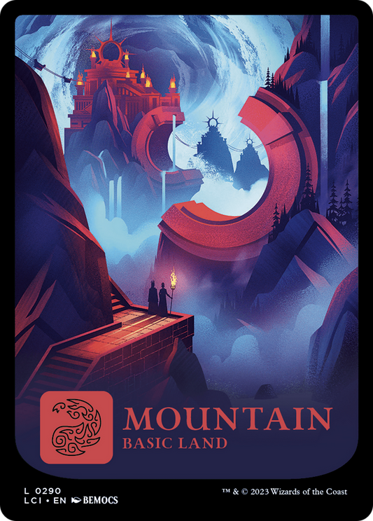 Mountain (0290) [The Lost Caverns of Ixalan] [Foil]