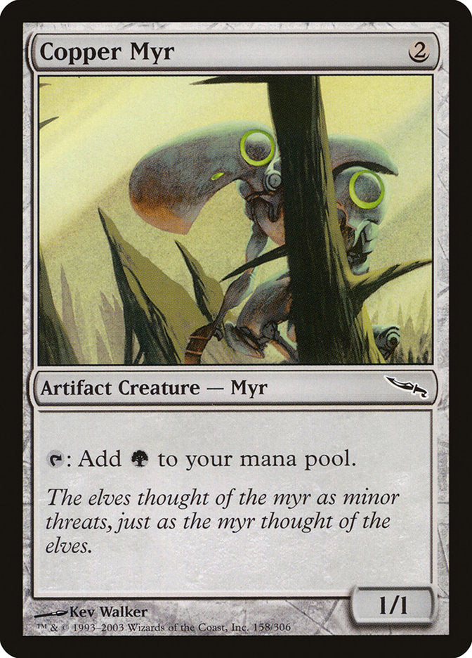 Copper Myr [Mirrodin] [Foil]