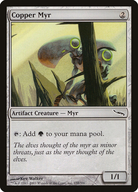 Copper Myr [Mirrodin] [Foil]