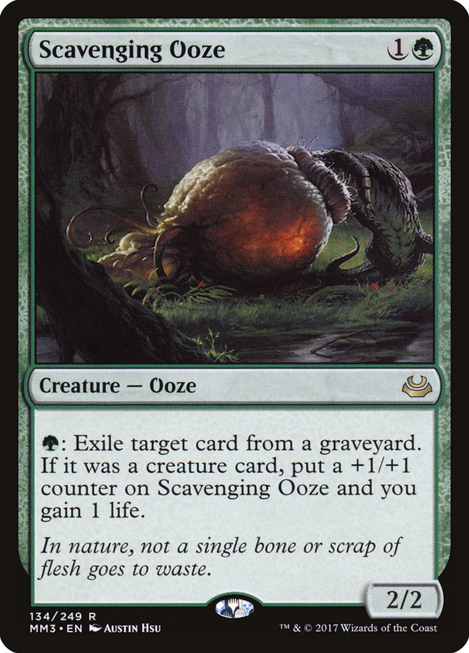 Scavenging Ooze [Modern Masters 2017] [Foil]