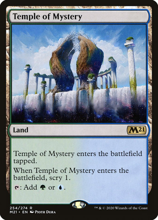 Temple of Mystery [Core Set 2021] [Foil]