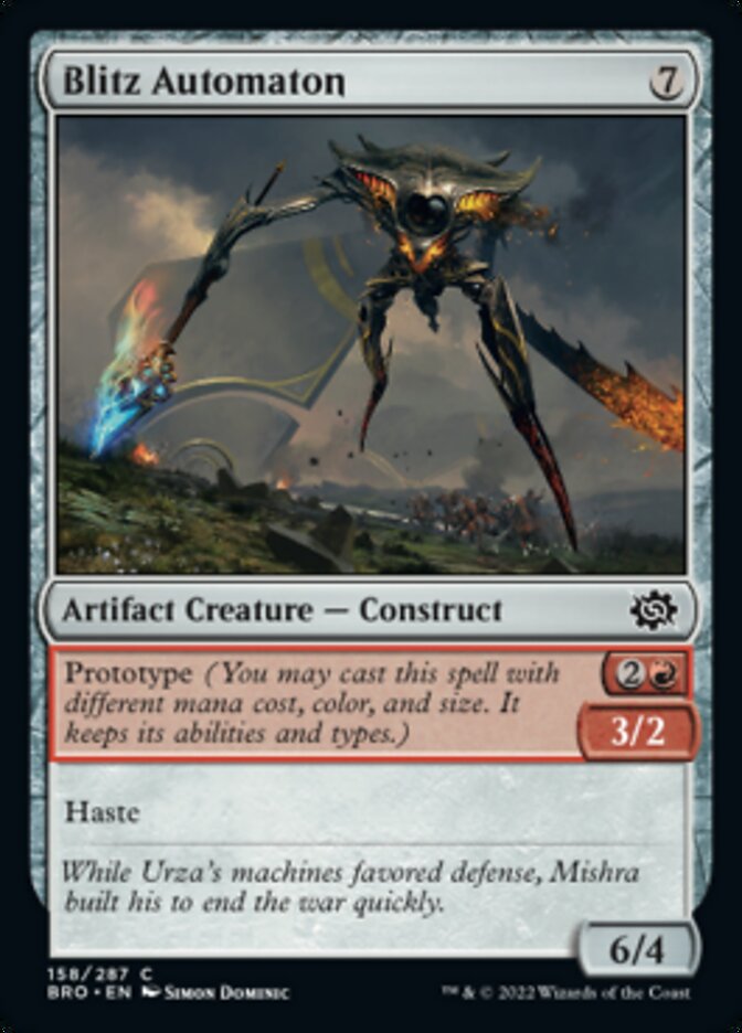 Blitz Automaton [The Brothers' War] [Foil]