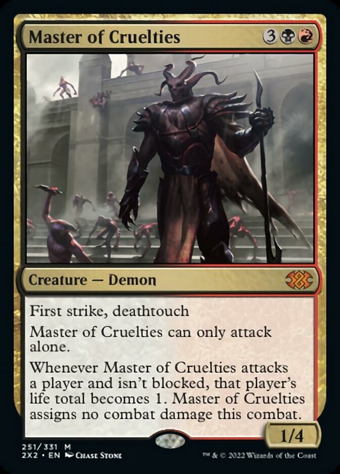 Master of Cruelties [Double Masters 2022] [Foil]