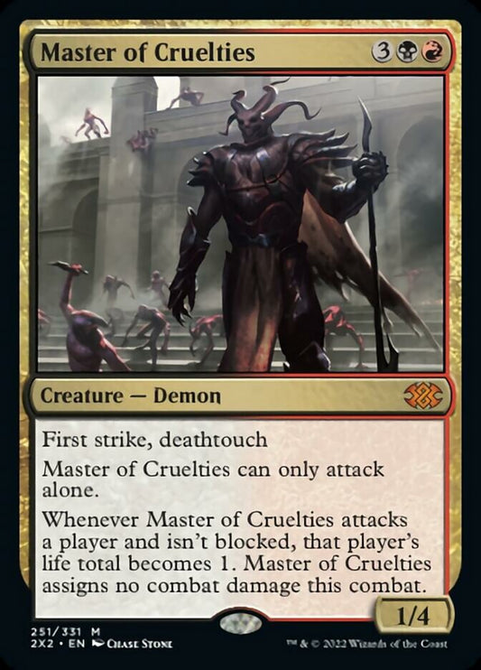 Master of Cruelties [Double Masters 2022] [Foil]