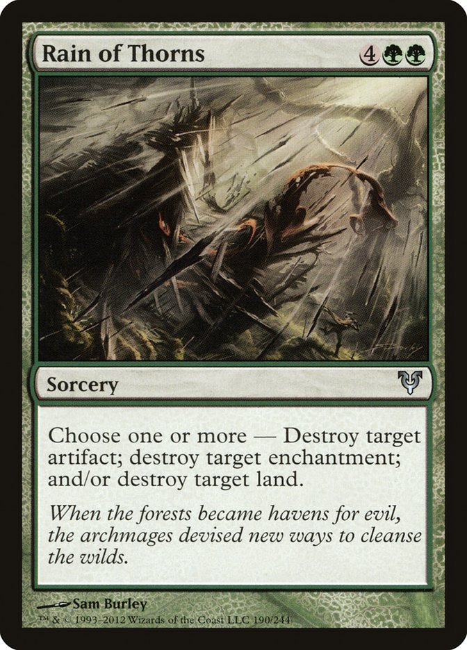 Rain of Thorns [Avacyn Restored] [Foil]