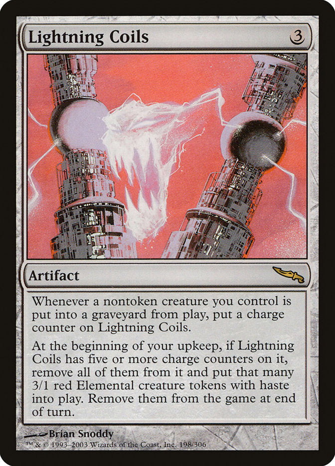 Lightning Coils [Mirrodin] [Foil]