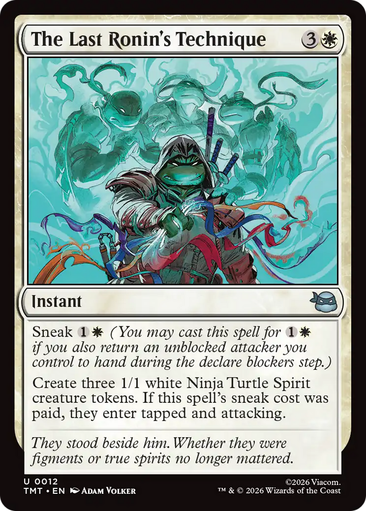 The Last Ronin's Technique [Teenage Mutant Ninja Turtles] [Foil]