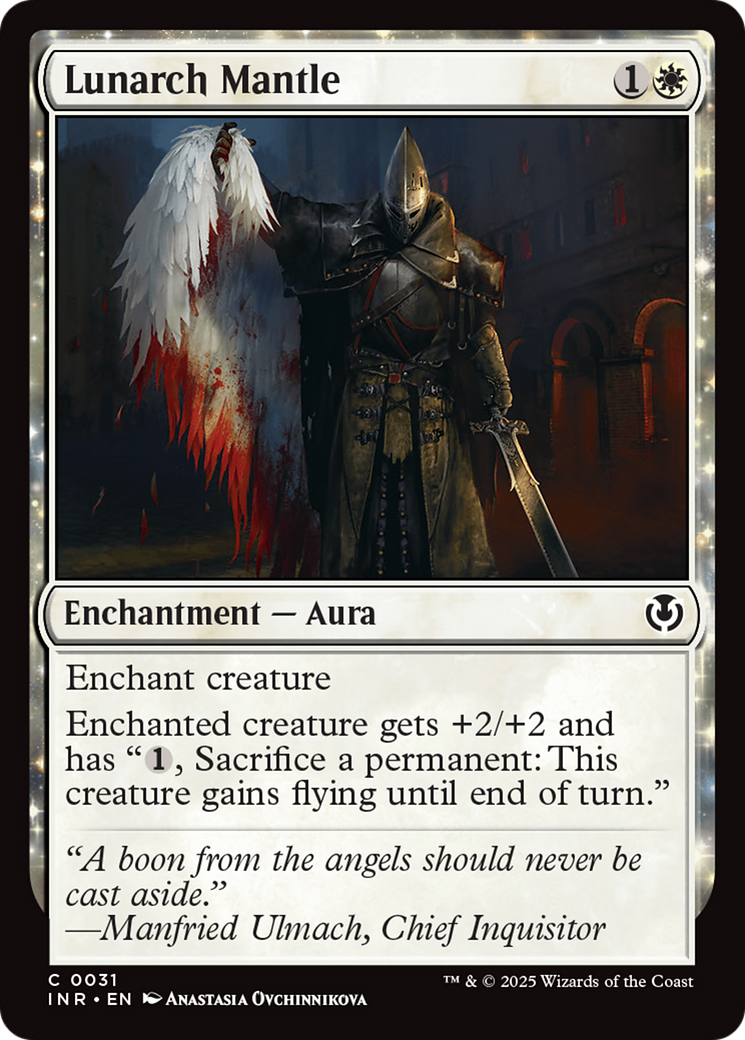 Lunarch Mantle [Innistrad Remastered] [Foil]