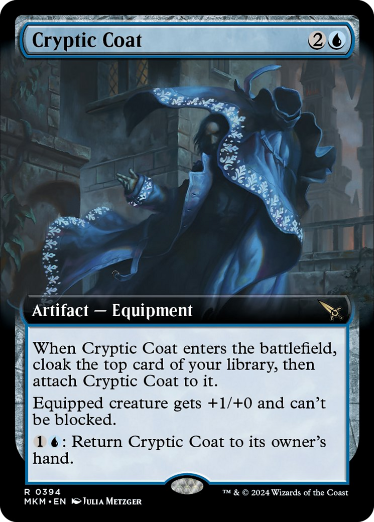 Cryptic Coat (Extended Art) [Murders at Karlov Manor] [Foil]