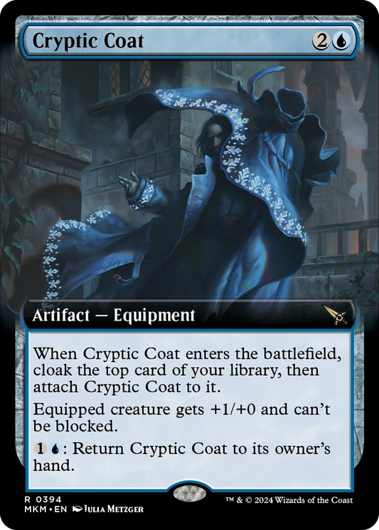 Cryptic Coat (Extended Art) [Murders at Karlov Manor] [Foil]