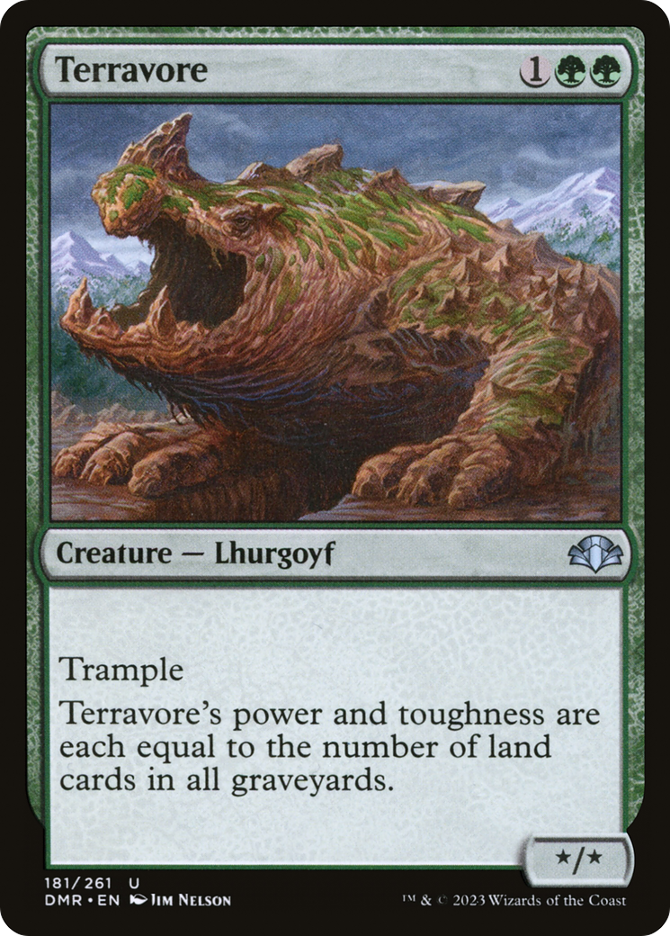 Terravore [Dominaria Remastered] [Foil]