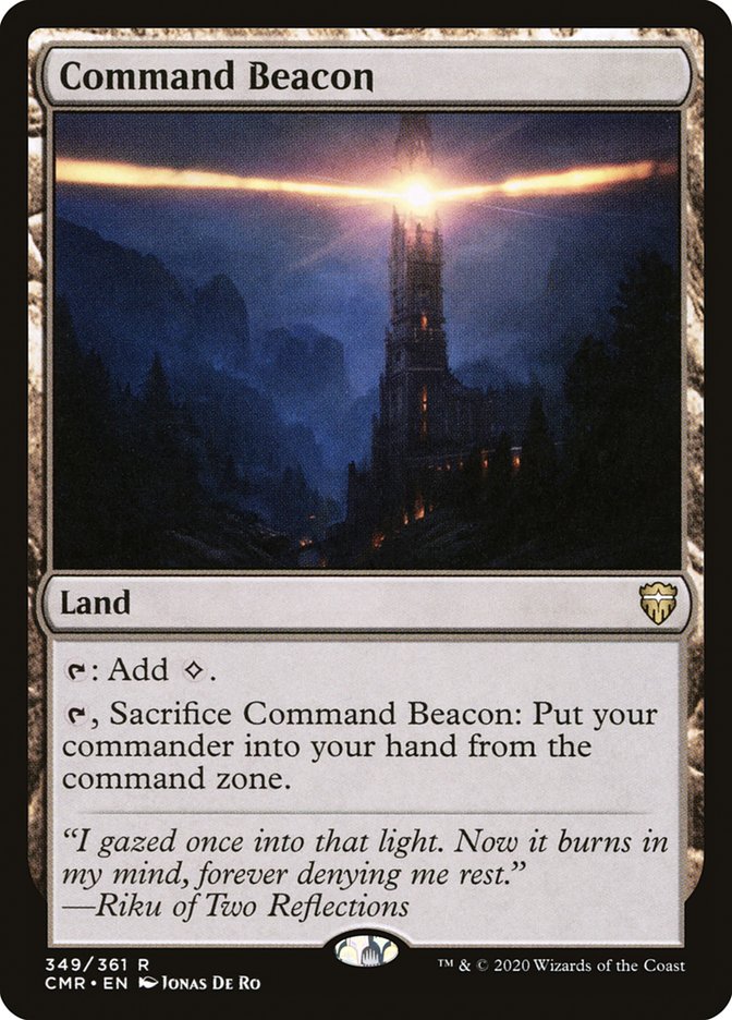 Command Beacon [Commander Legends] [Foil]