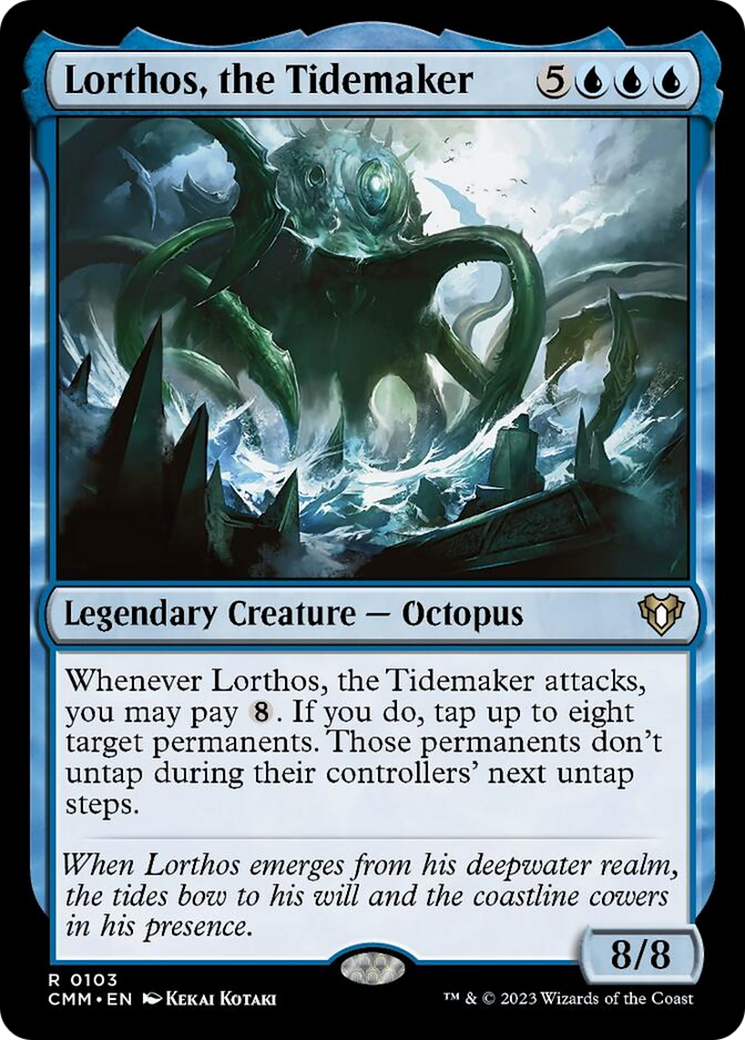 Lorthos, the Tidemaker [Commander Masters] [Foil]