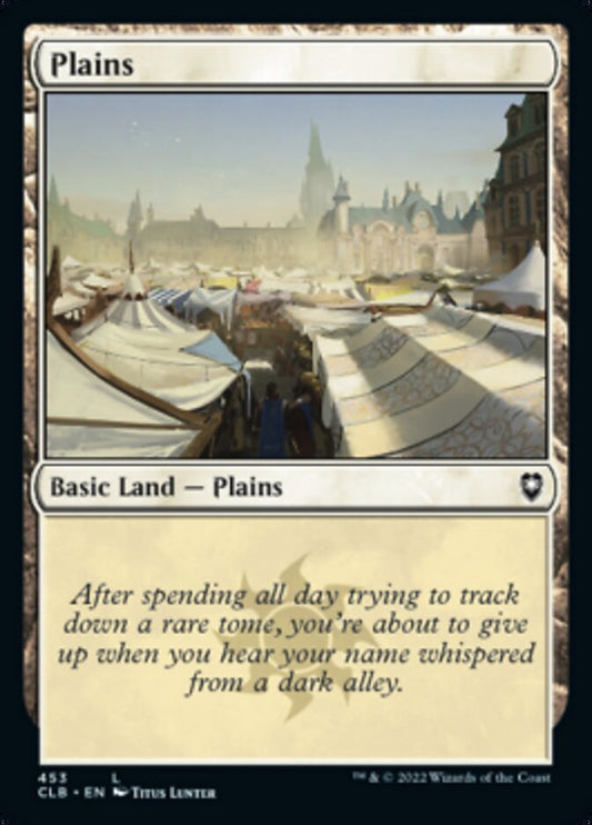Plains (453) [Commander Legends: Battle for Baldur's Gate] [Foil]
