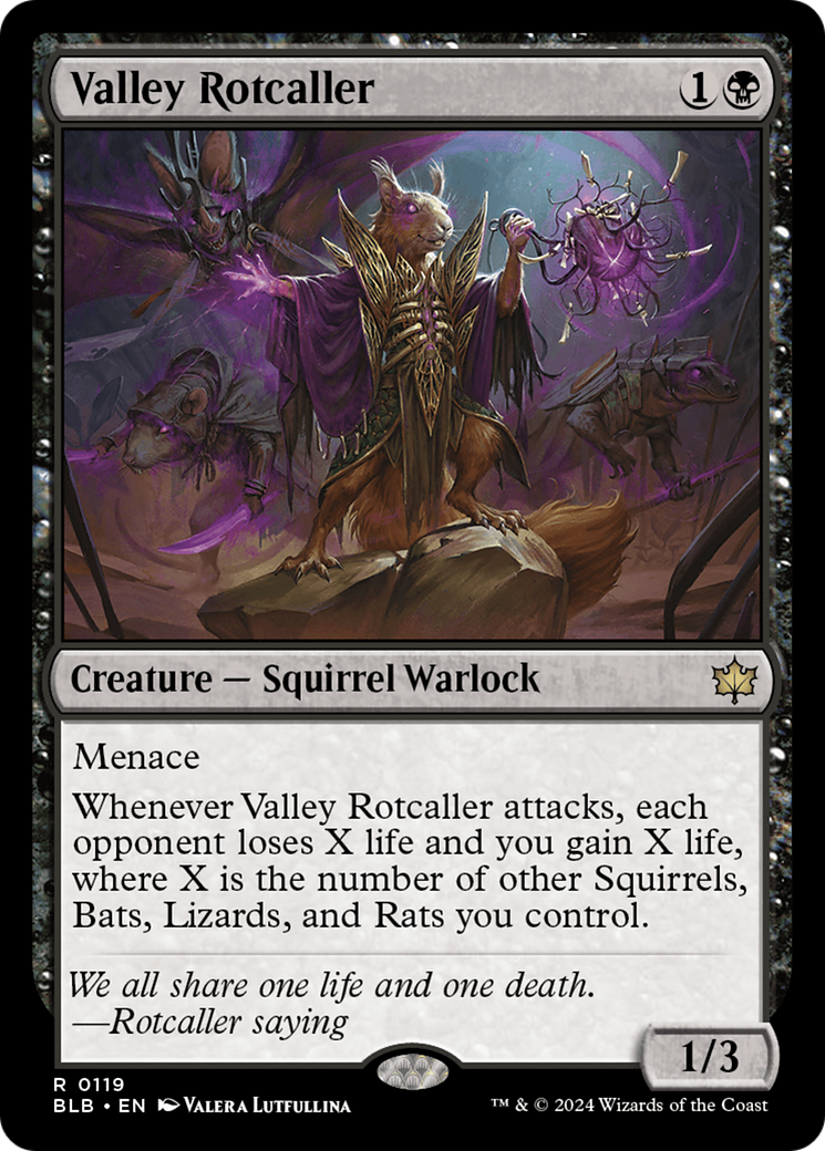 Valley Rotcaller [Bloomburrow] [Foil]