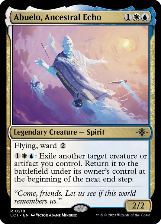 Abuelo, Ancestral Echo [The Lost Caverns of Ixalan] [Foil]