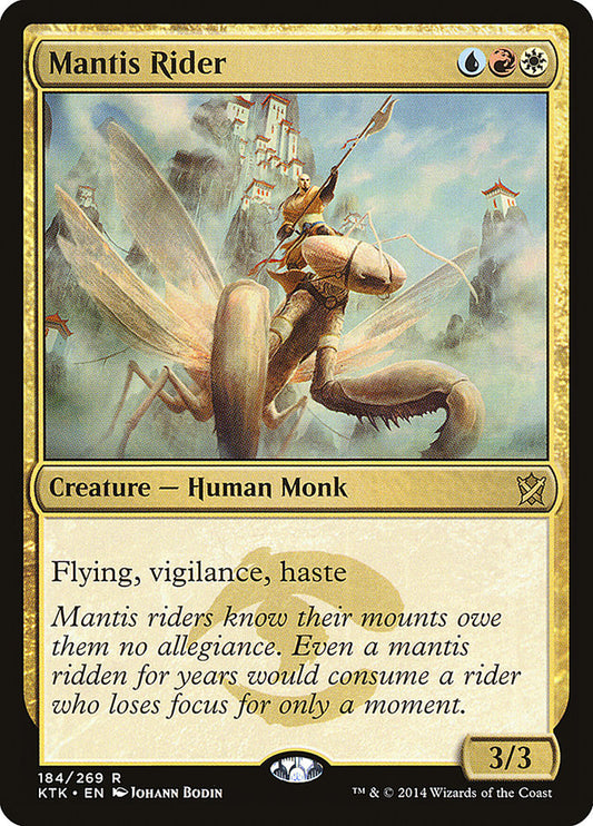 Mantis Rider [Khans of Tarkir] [Foil]