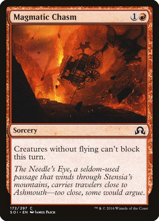 Magmatic Chasm [Shadows over Innistrad] [Foil]