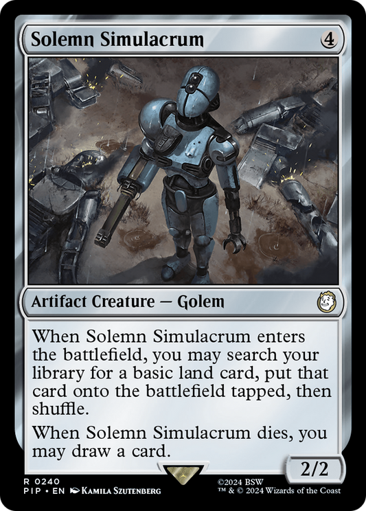 Solemn Simulacrum [Fallout] [Foil]