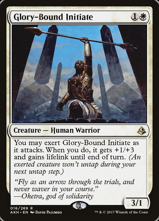 Glory-Bound Initiate [Amonkhet] [Foil]