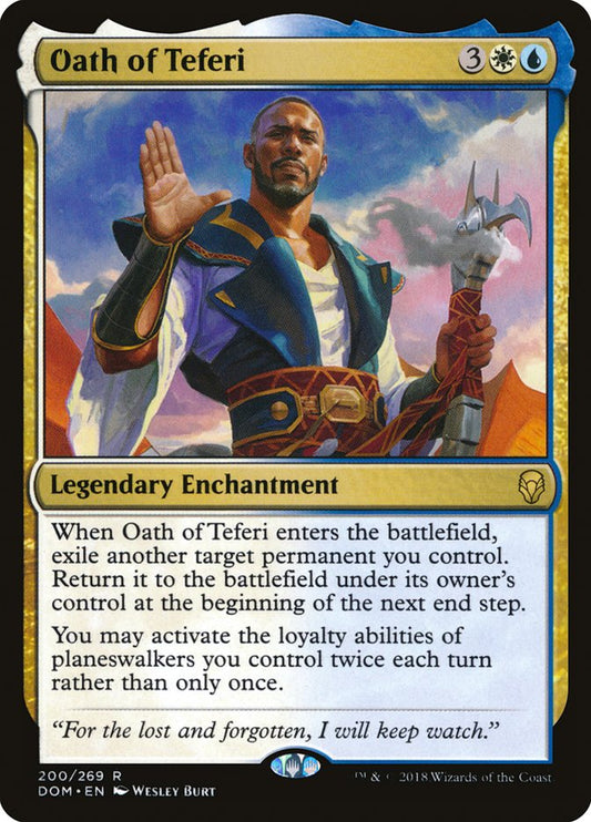 Oath of Teferi [Dominaria] [Foil]