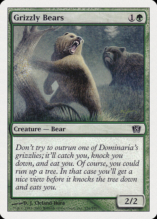Grizzly Bears [Eighth Edition] [Foil]