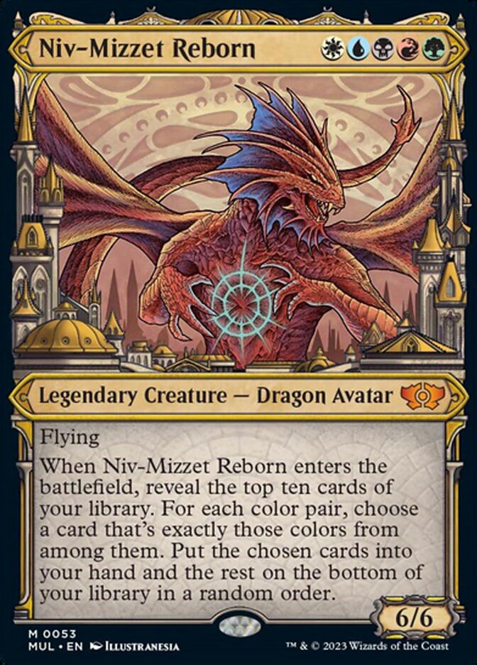 Niv-Mizzet Reborn [Multiverse Legends] [Foil]