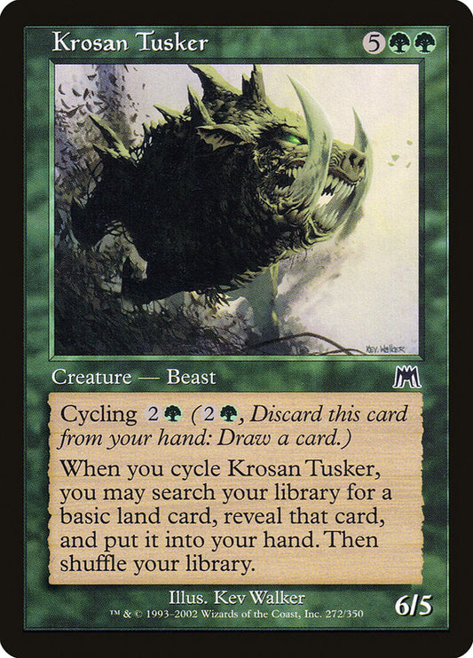 Krosan Tusker [Onslaught] [Foil]