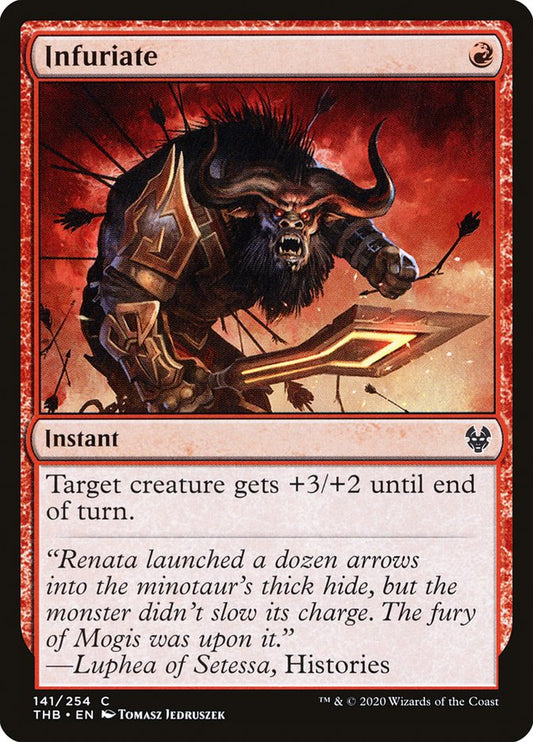 Infuriate [Theros Beyond Death] [Foil]