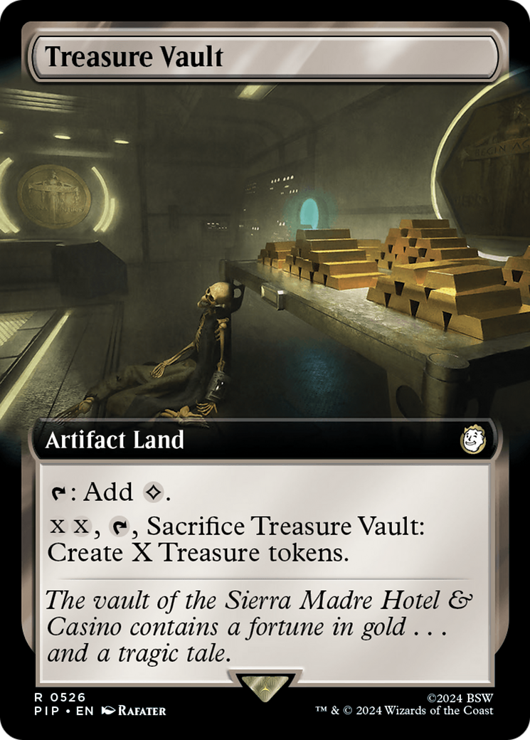 Treasure Vault (Extended Art) [Fallout] [Foil]