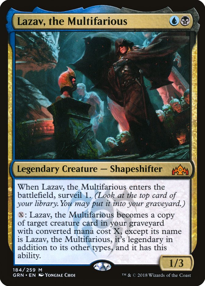Lazav, the Multifarious [Guilds of Ravnica] [Foil]